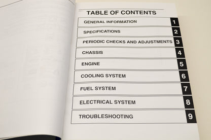 OEM Yamaha LIT-11616-19-83 Yamaha FJR13AV/AEV Service Shop Manual