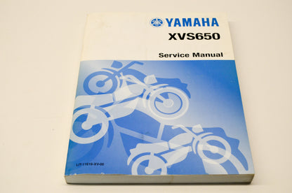 OEM Yamaha LIT-11616-XV-00 Yamaha XVS650 Service Shop Manual