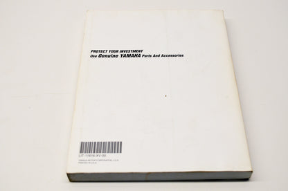 OEM Yamaha LIT-11616-XV-00 Yamaha XVS650 Service Shop Manual