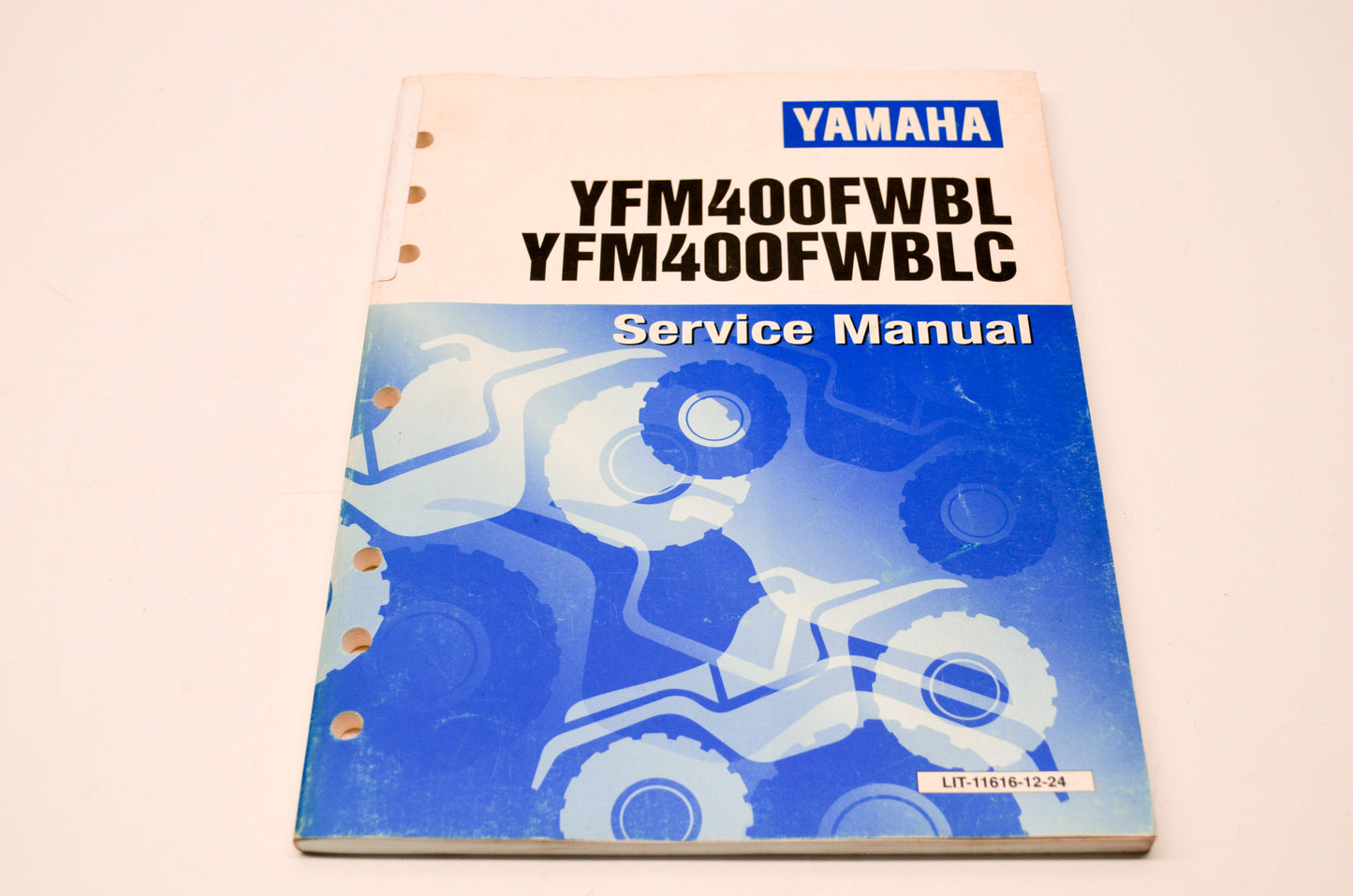 OEM Yamaha LIT-11616-12-24 YFM400FWBL/FWBLC Service Shop Manual