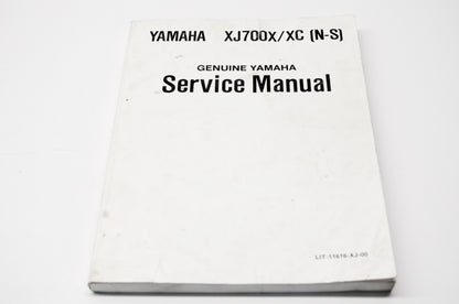 OEM Yamaha LIT-11616-XJ-00 XJ700X/XC (N-S) Service Shop Manual