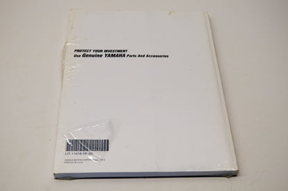 New OEM Yamaha LIT-11616-YF-80 YFM80D-M(C) Badger Service Shop Manual NOS
