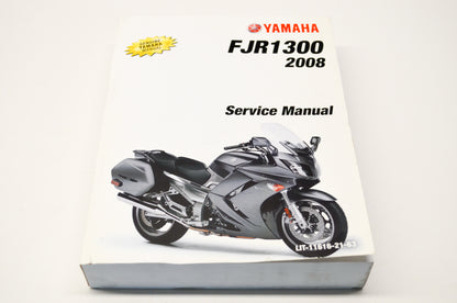 New OEM Yamaha LIT-11616-21-63 2008 FJR1300 Service Shop Manual NOS