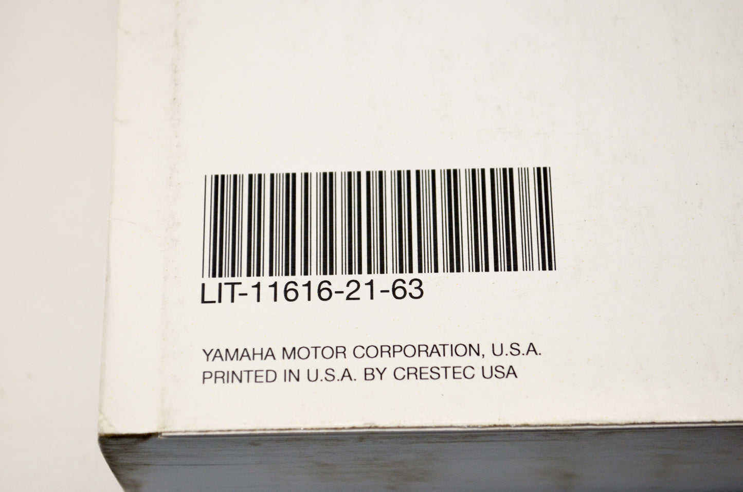 New OEM Yamaha LIT-11616-21-63 2008 FJR1300 Service Shop Manual NOS