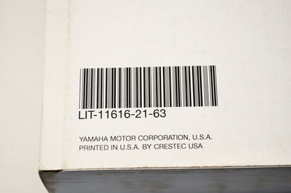 New OEM Yamaha LIT-11616-21-63 2008 FJR1300 Service Shop Manual NOS