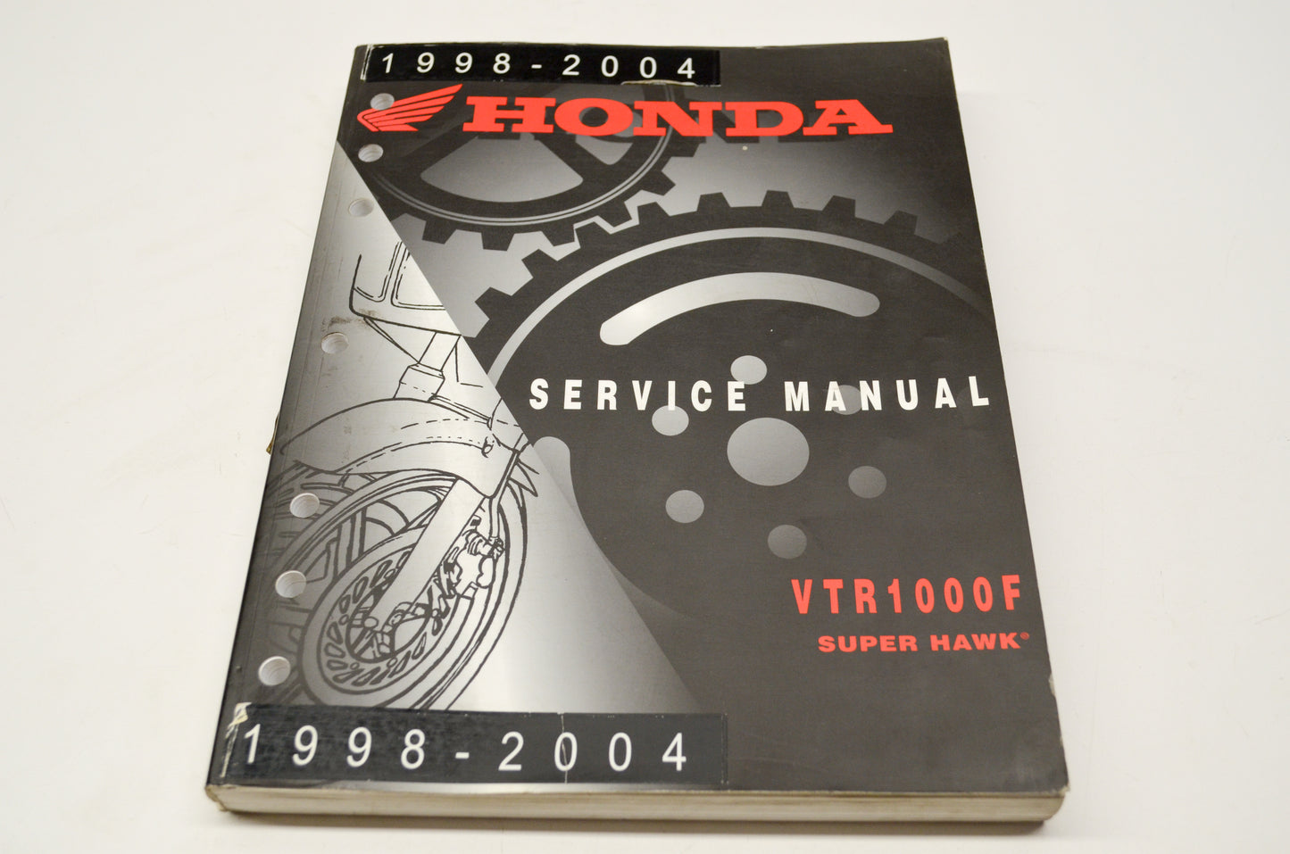 OEM Honda 61MBB06 98-04 VTR1000F Super Hawk Service Shop Manual