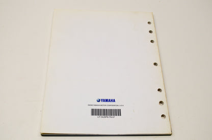 New OEM Yamaha LIT-SUSPN-TN-07 07 Snowmobile Suspension Tuning Manual NOS
