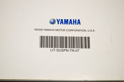 New OEM Yamaha LIT-SUSPN-TN-07 07 Snowmobile Suspension Tuning Manual NOS