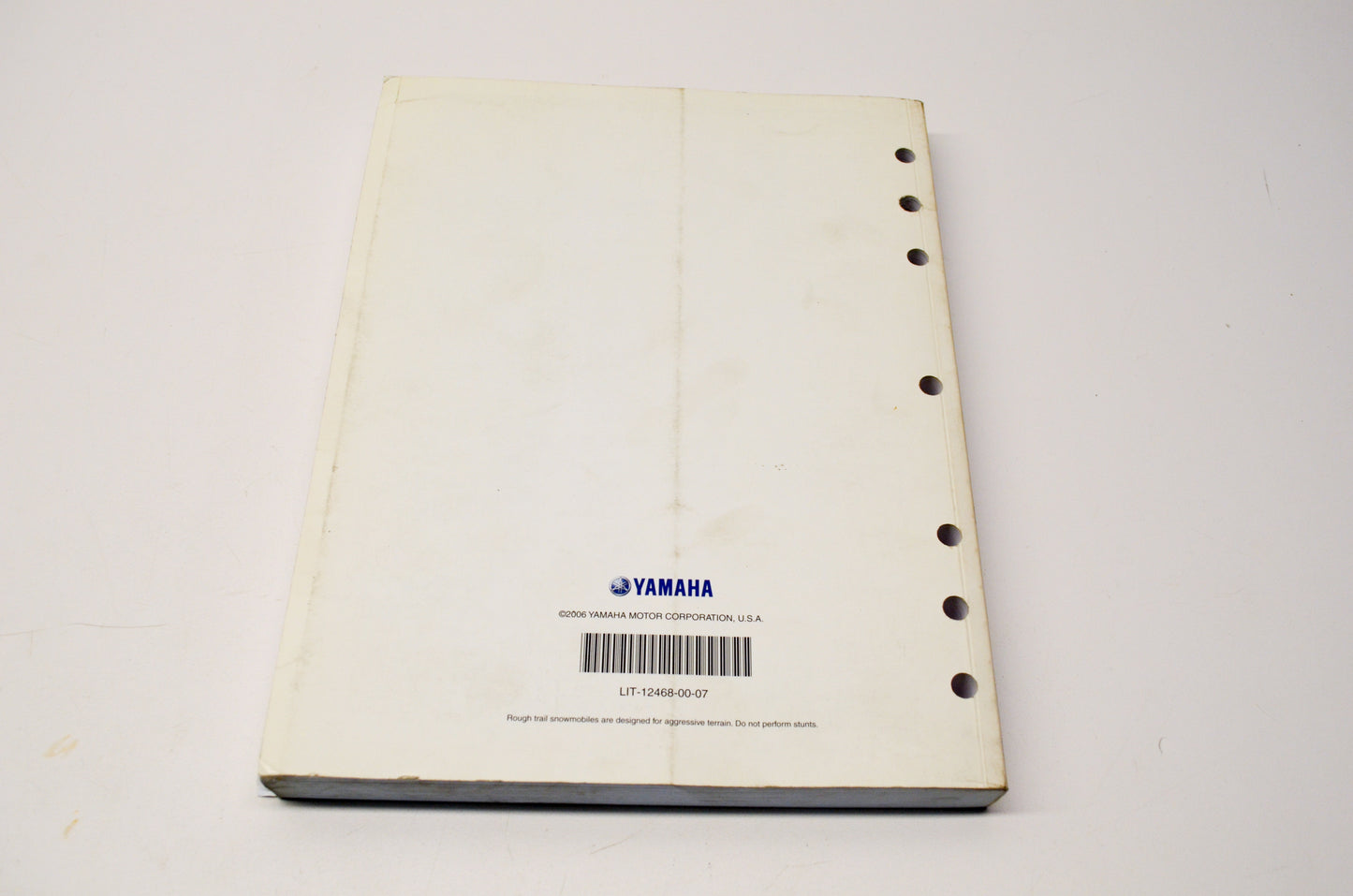 New OEM Yamaha LIT-12468-00-07 07 Snowmobile Technical Update NOS
