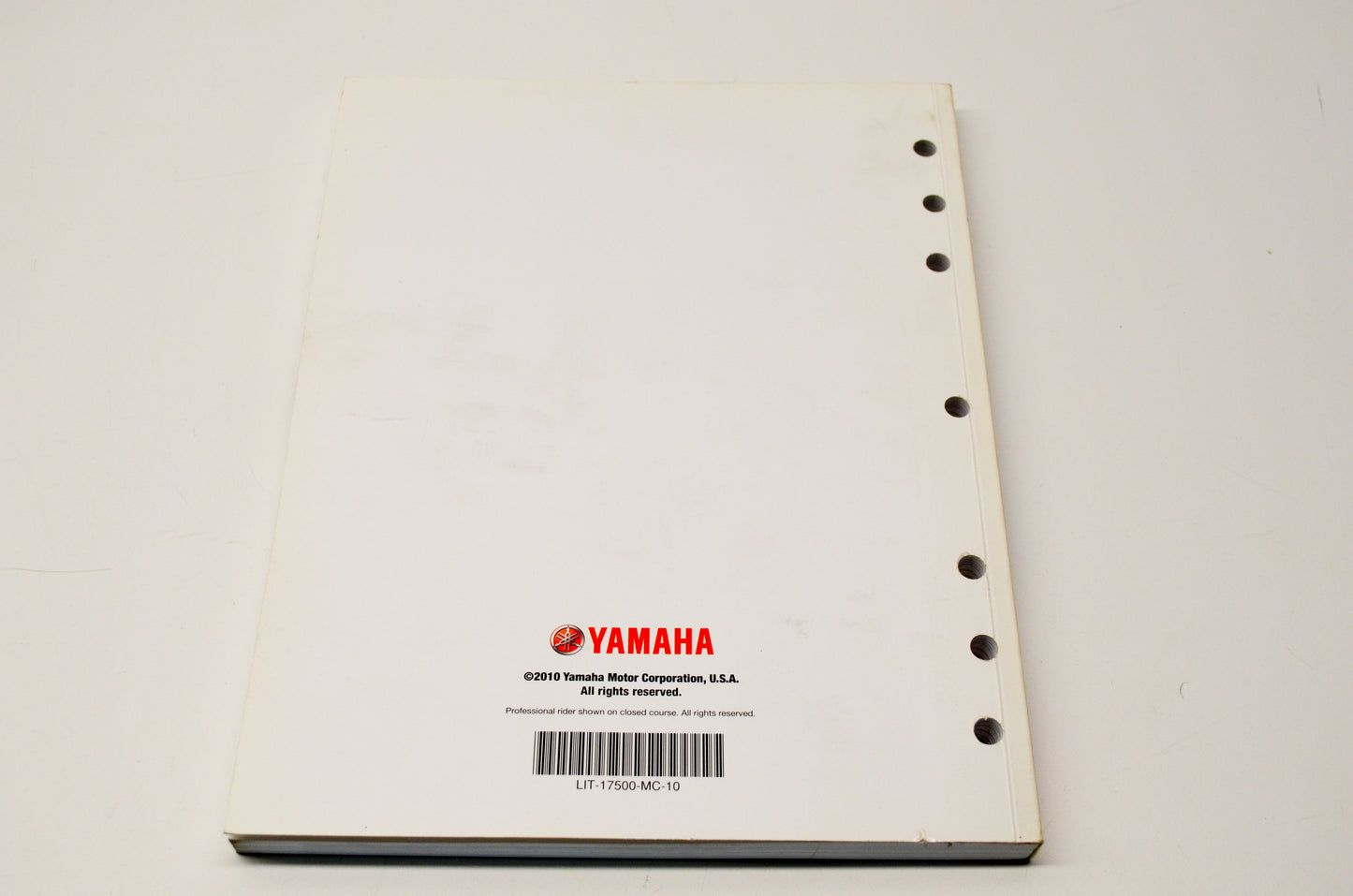 New OEM Yamaha LIT-17500-MC-10 2010 Motorcycle/Scooter Technical Update NOS