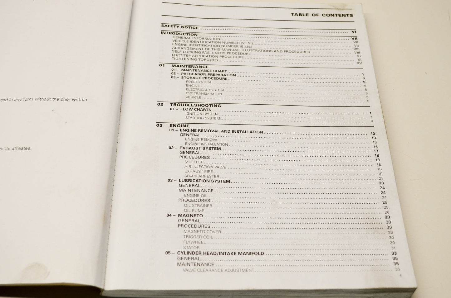 OEM BRP 219 100 278 Can-am BRP 2008 Shop Manual DS 70/90/9X