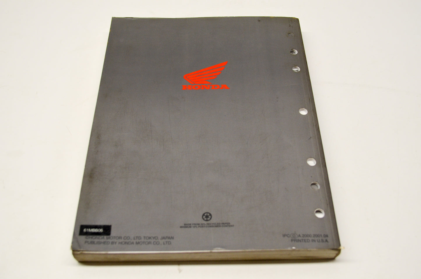 OEM Honda 61MBB06 98-04 VTR1000F Super Hawk Service Shop Manual