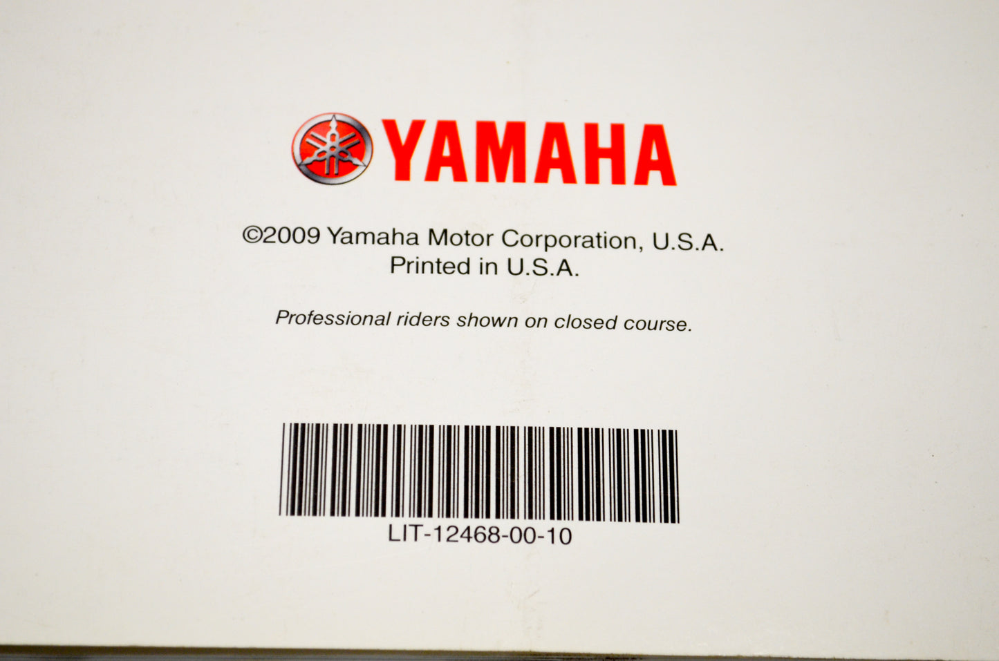 OEM Yamaha LIT-12468-00-10 2010 Snowmobile Technical Update