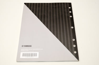 OEM Yamaha LIT-BKTOG-MC-05 VMAX Technical Orientation Guide