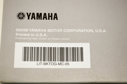 OEM Yamaha LIT-BKTOG-MC-05 VMAX Technical Orientation Guide