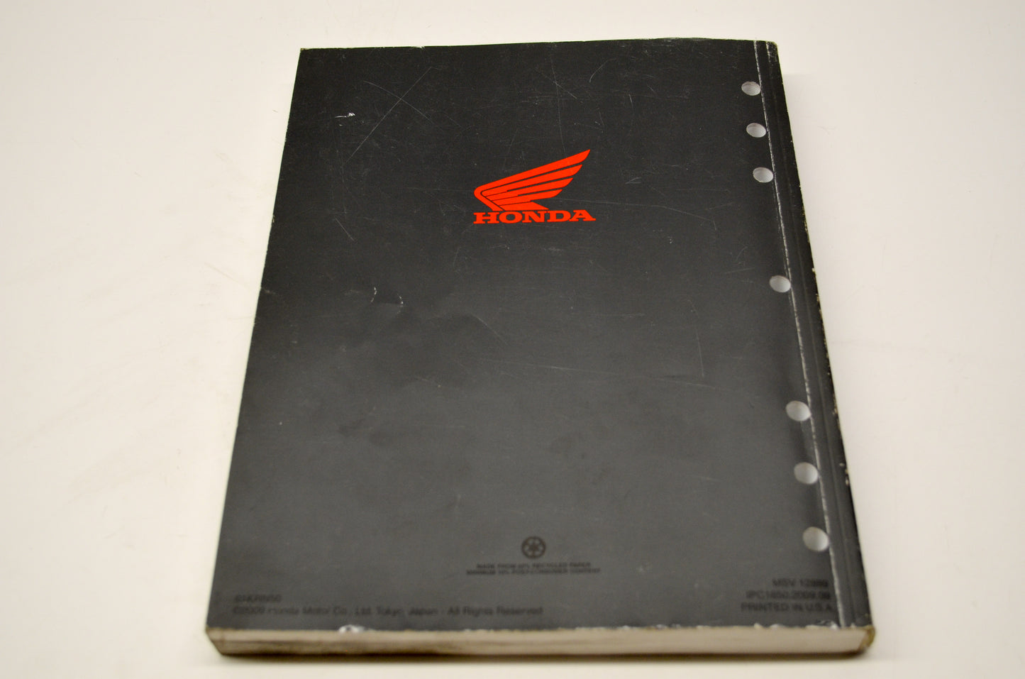 OEM Honda 61KRN50 2010 CRF250R Service Shop Manual