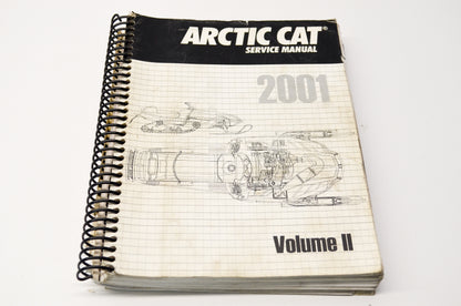 OEM Arctic Cat 2256-364 01 Arctic Cat Service Shop Manual Vol. 2