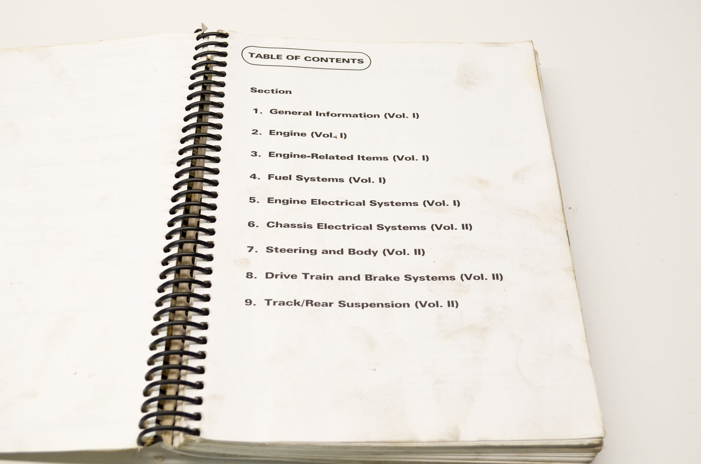 OEM Arctic Cat 2256-364 01 Arctic Cat Service Shop Manual Vol. 2