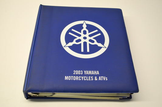 OEM Yamaha LIT-DEALR-20-03 03 Yamaha Motorcycles & ATVs Dealer Binder
