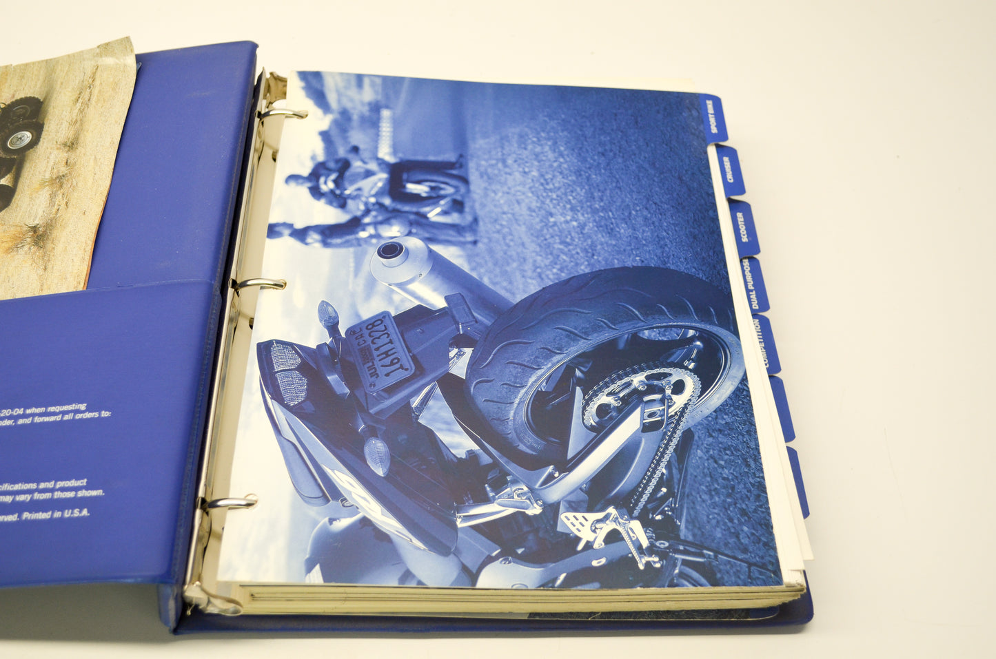 OEM Yamaha LIT-DEALR-20-04 04 Yamaha Motorcycle, ATV, Side x Side Dealer Binder