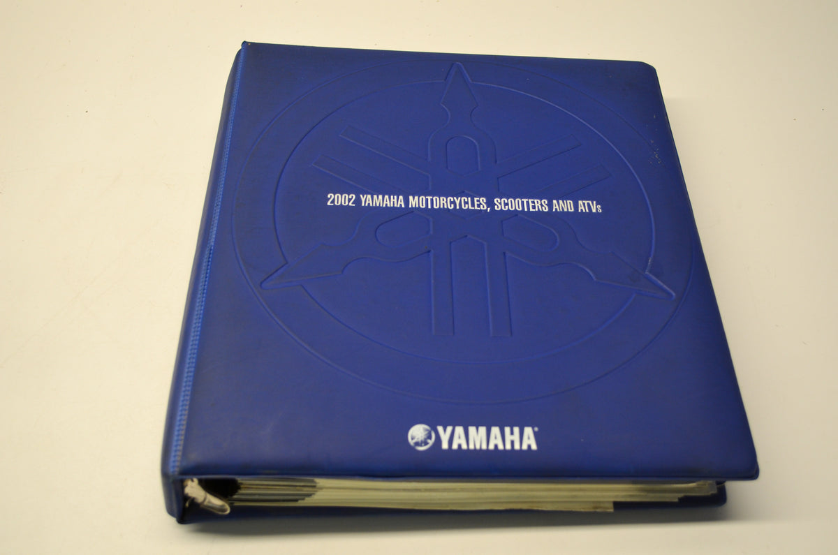 OEM Yamaha LIT-DEALR-20-02 02 Yamaha Motorcycles, Scooters, & ATVs Dealer Binder