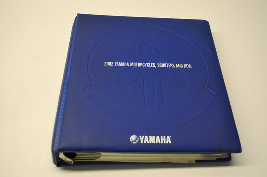 OEM Yamaha LIT-DEALR-20-02 02 Yamaha Motorcycles, Scooters, & ATVs Dealer Binder