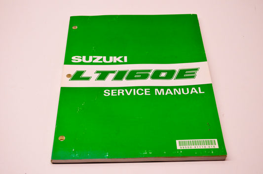 New OEM Suzuki 99500-41110-01E LTI60E Service Shop Manual NOS