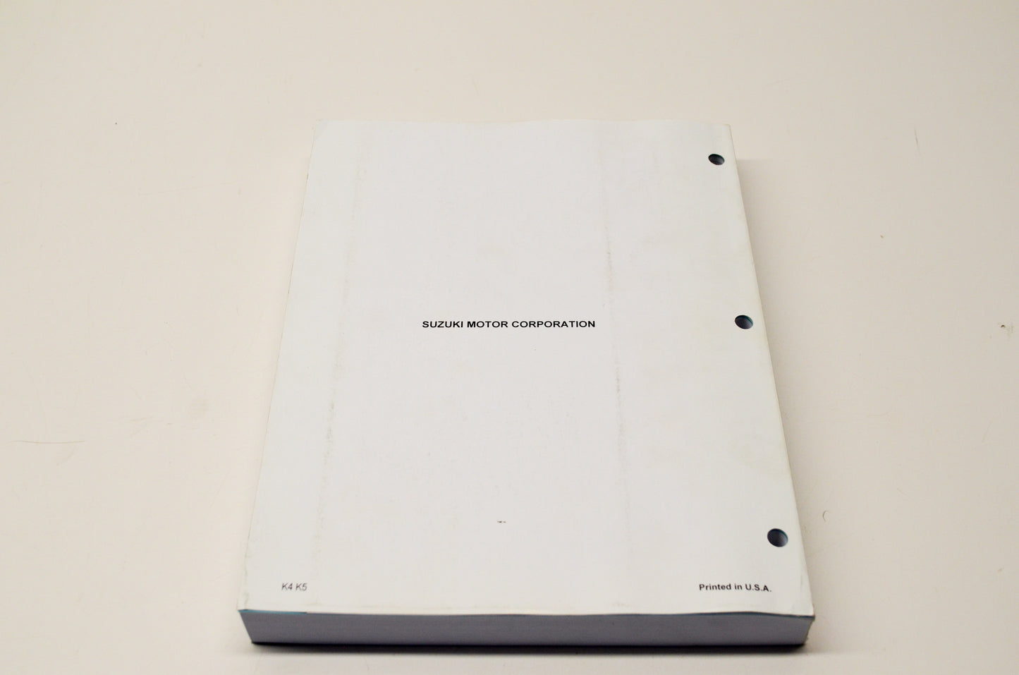 New OEM Suzuki 99500-35091-03E GSX-R600 Service Shop Manual NOS
