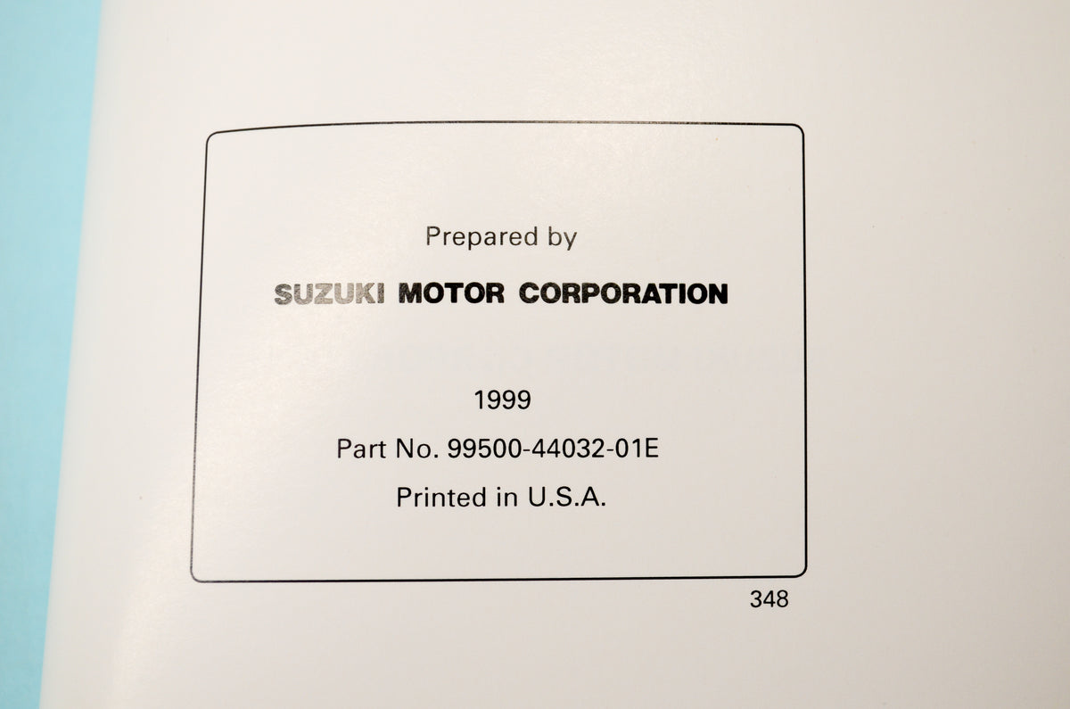 New OEM Suzuki 99500-44032-01E LF-A500F Service Shop Manual NOS