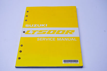 New OEM Suzuki 99500-24014-01E LT500R Service Shop Manual NOS