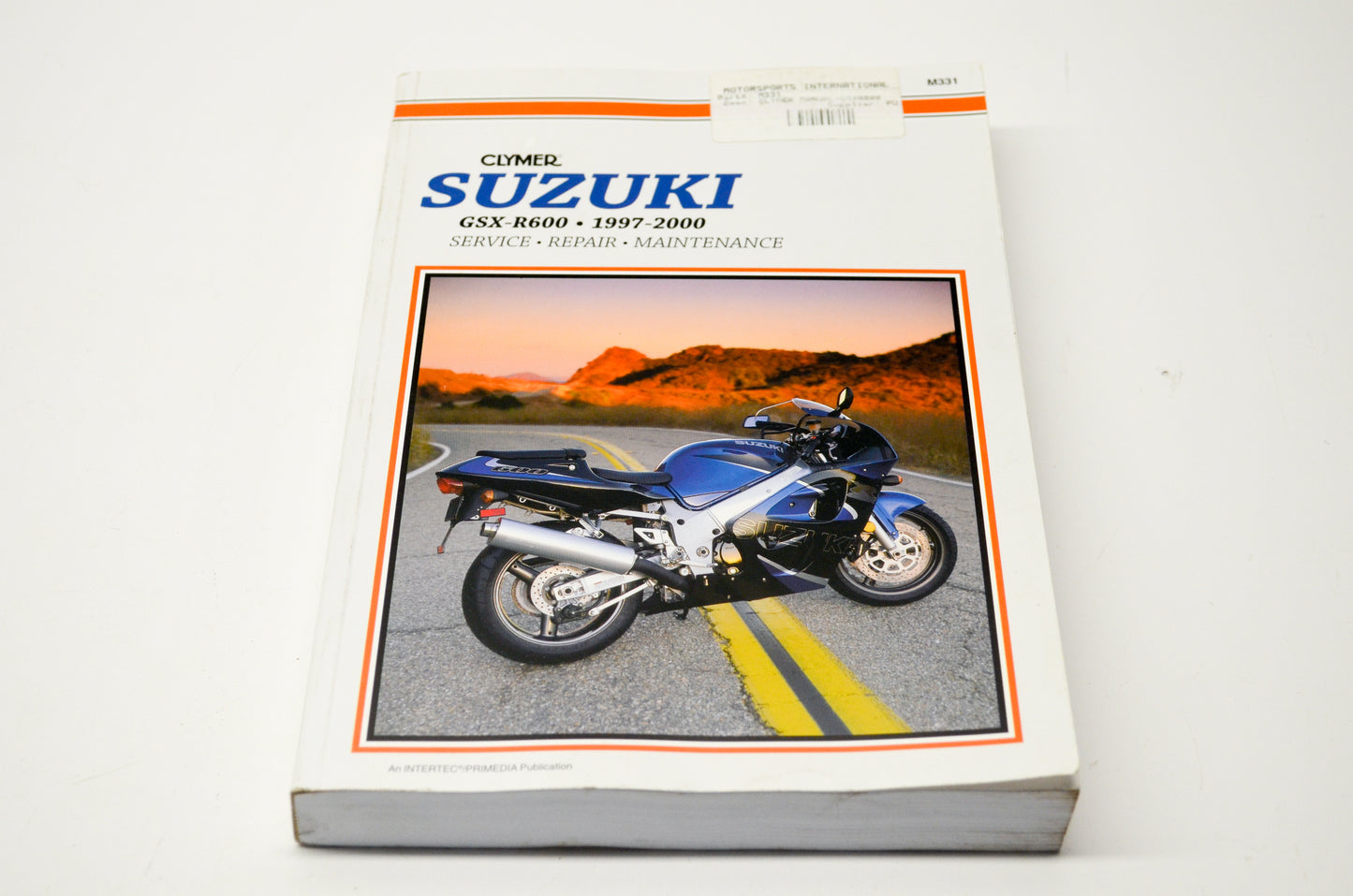 Clymer M331 Suzuki GSX-R600 97-00 Service Shop Manual NOS