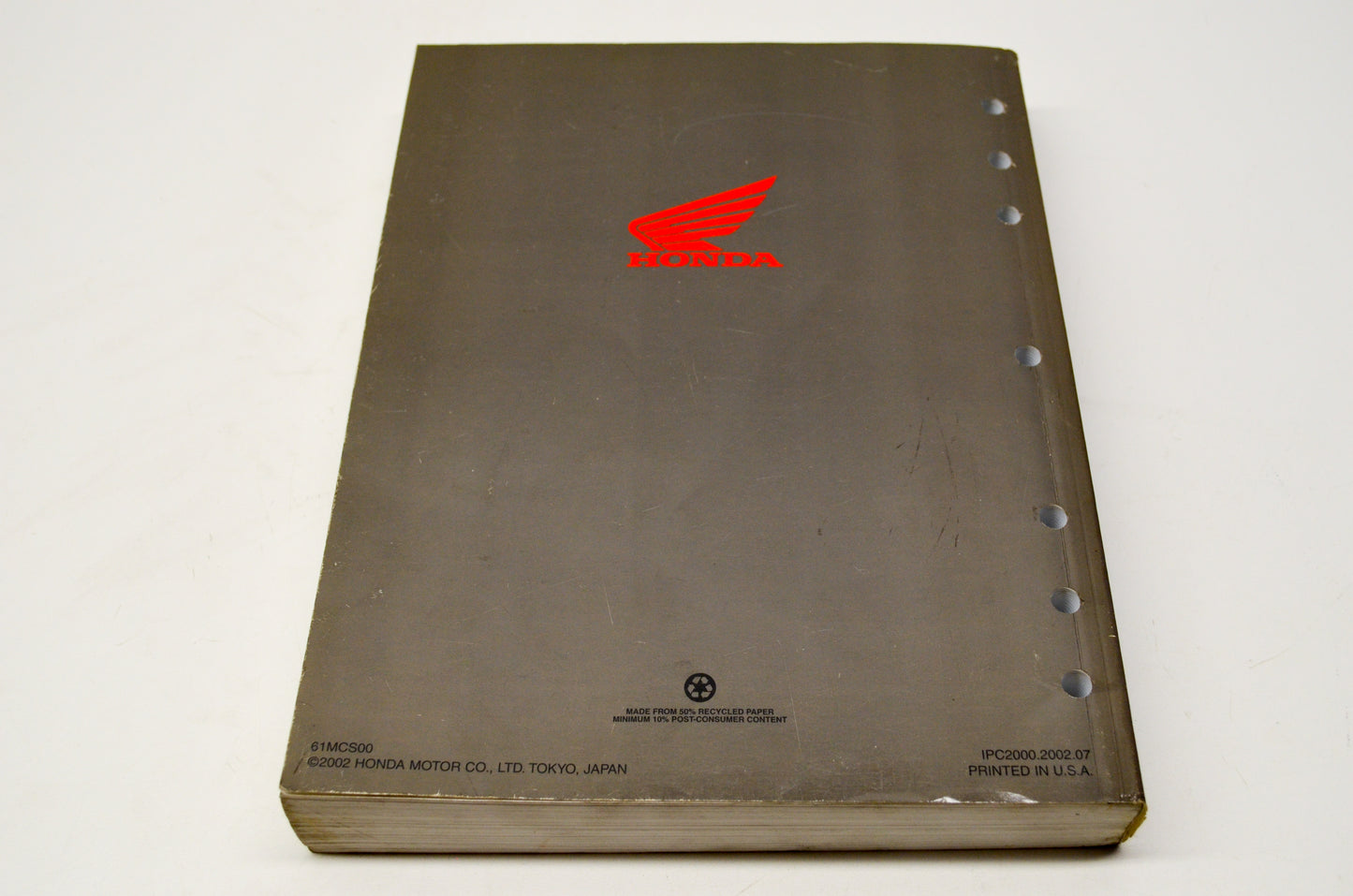 New OEM Honda 61MCS00 03 ST1300/A Service Shop Manual NOS
