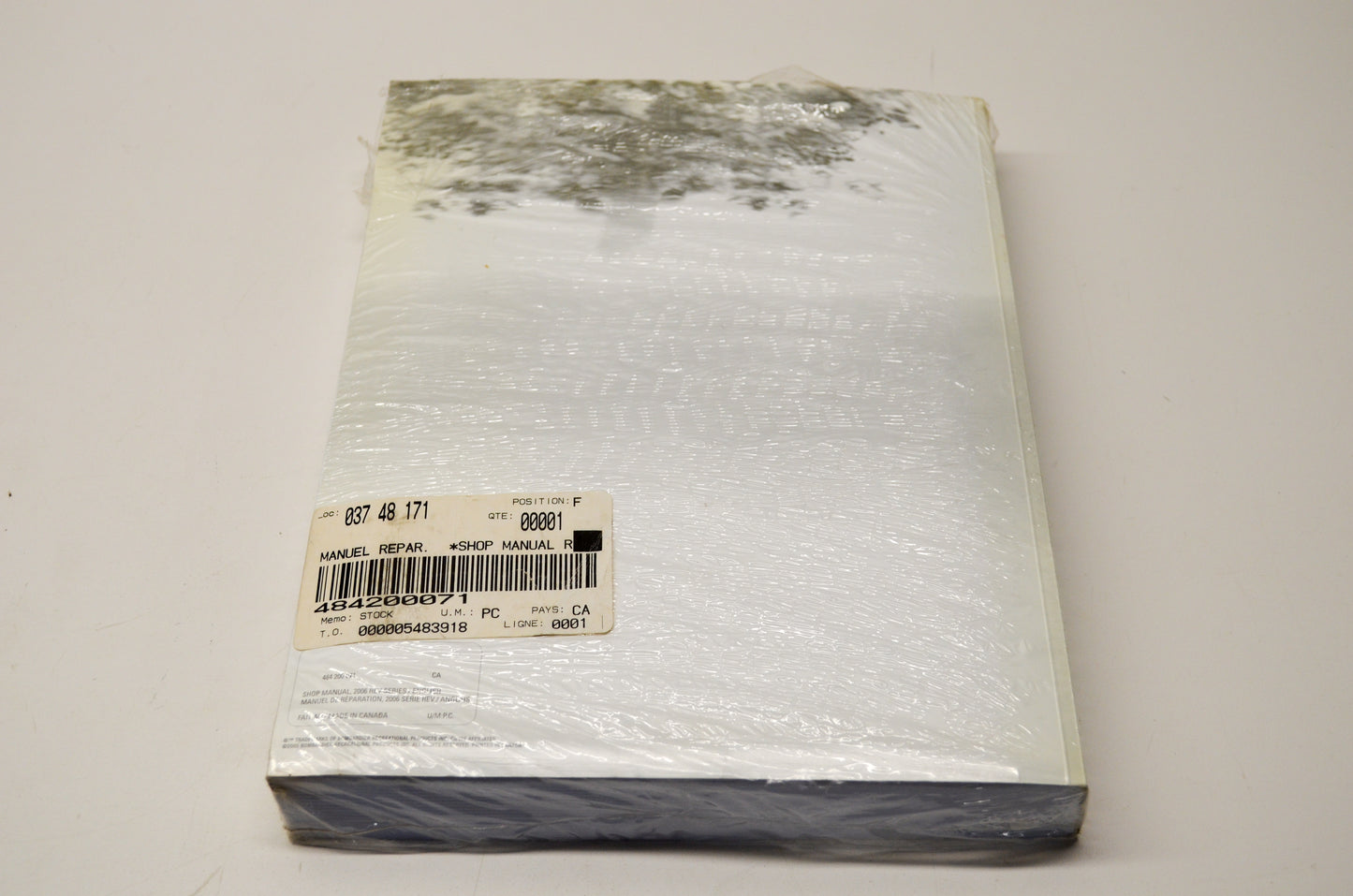 OEM BRP 484200071 2006 Ski-doo REV Series Shop Manual