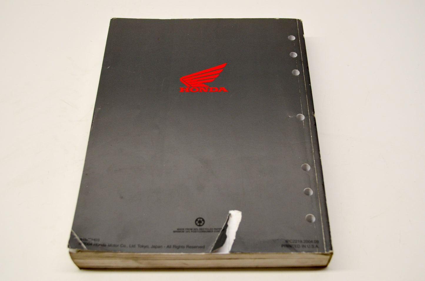 OEM Honda 61MCH03 02-05 VTX1800C/F Service Shop Manual