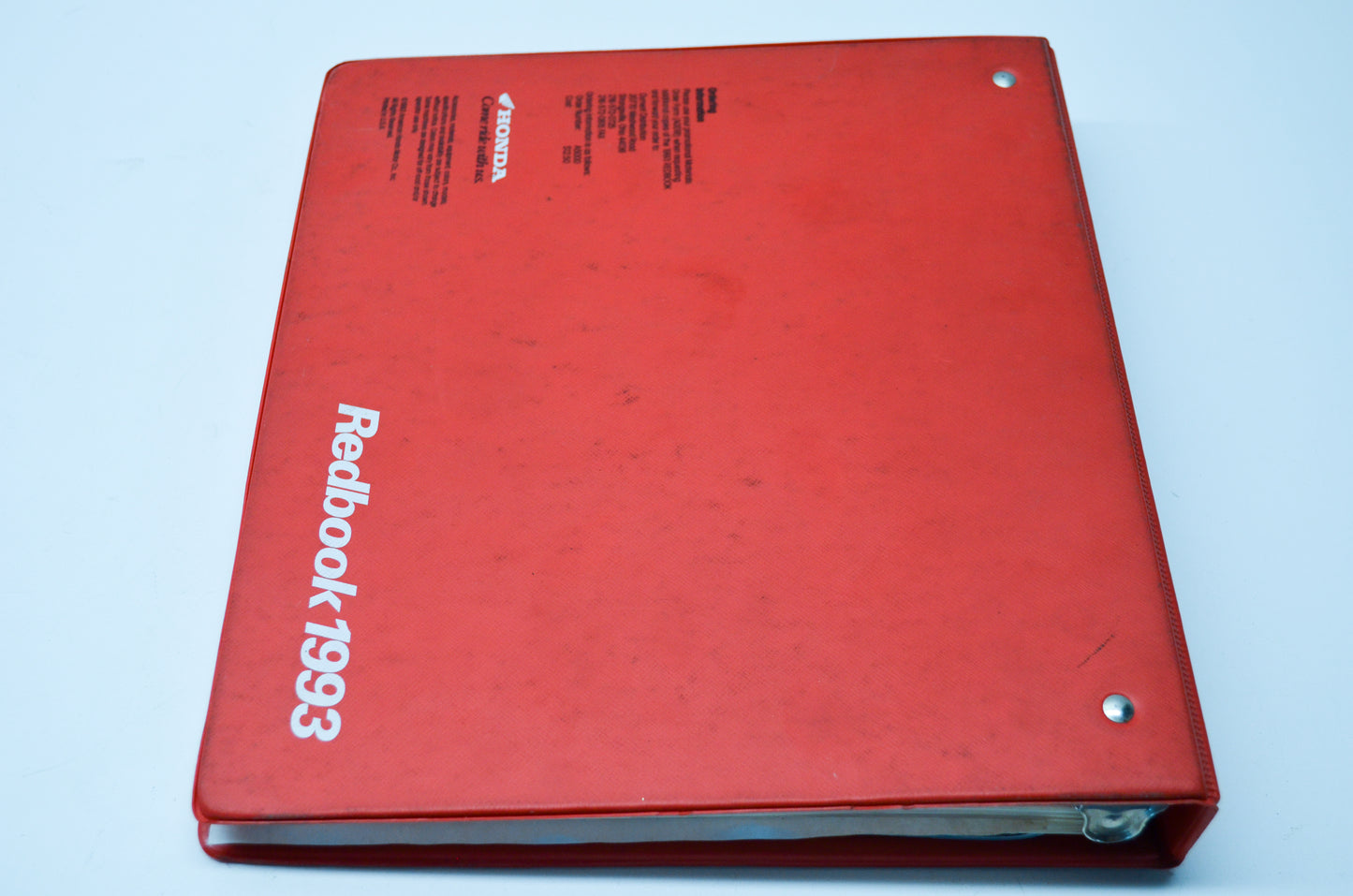 OEM Honda A5000 1993 Honda Redbook