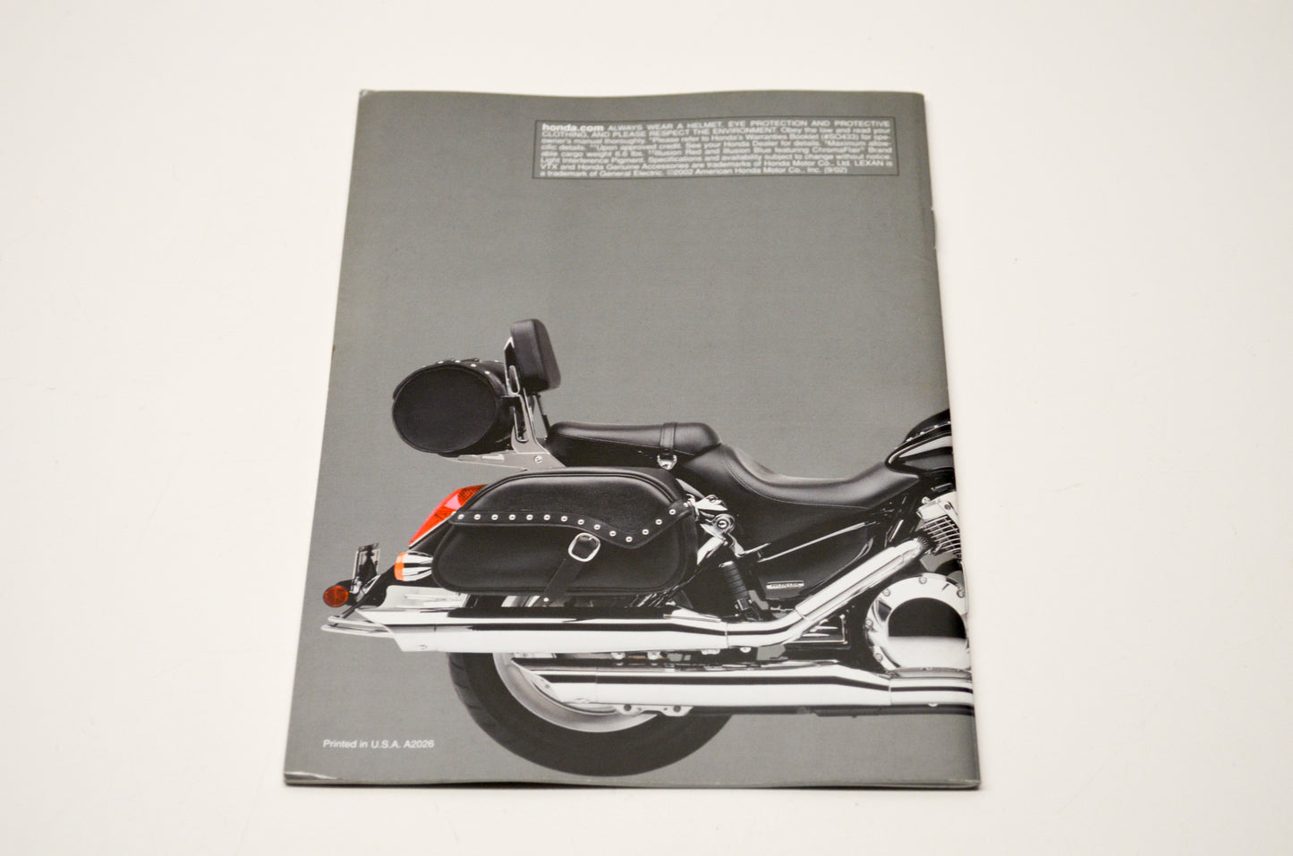 OEM Honda A2026 Honda VTX Accessories Catalog