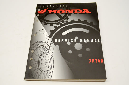 New OEM Honda 61GCF03 97-00 XR70R Service Shop Manual NOS