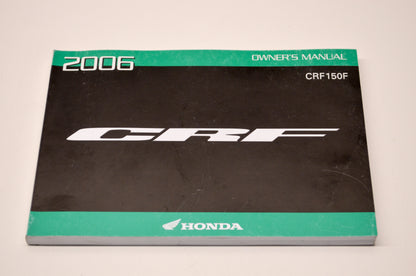 New OEM Honda 31KPT630 2006 CRF150F Owner's Manual NOS