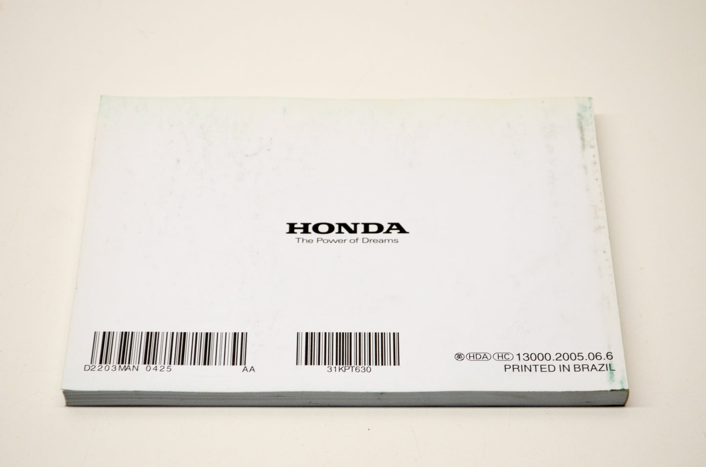 New OEM Honda 31KPT630 2006 CRF150F Owner's Manual NOS