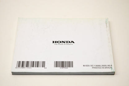 New OEM Honda 31KPT630 2006 CRF150F Owner's Manual NOS