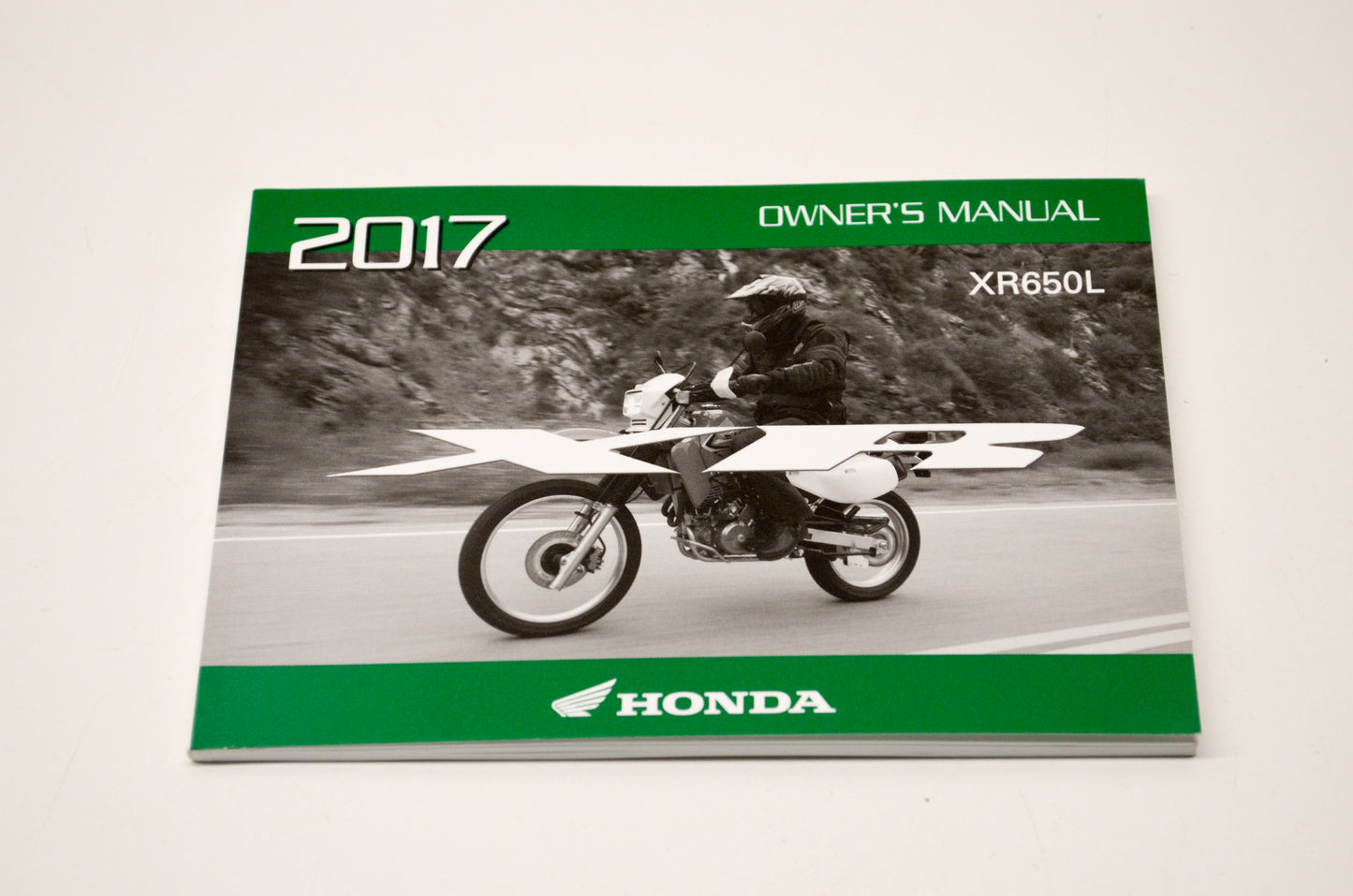 New OEM Honda 31MGW651 2017 XR650L Owner's Manual NOS