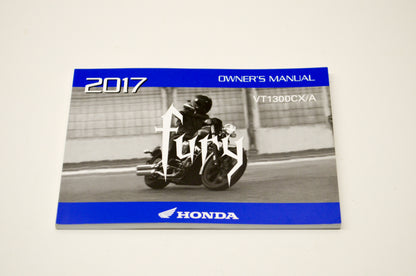 New OEM Honda 31MFR671 2017 VT1300CX/A Owner's Manual NOS