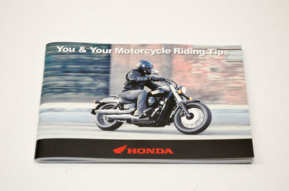 New OEM Honda You & Your Motorcycle Riding Tips Handbook NOS
