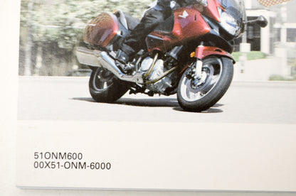 New OEM Honda You & Your Motorcycle Riding Tips Handbook NOS