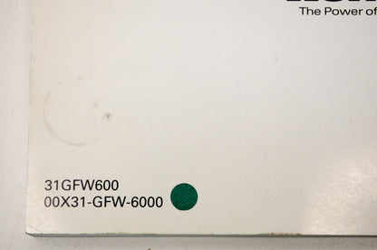 New OEM Honda 31GFW600 2006 CRF80F Owner's Manual NOS