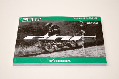 New OEM Honda 31KPT640 2007 CRF150F Owner's Manual NOS