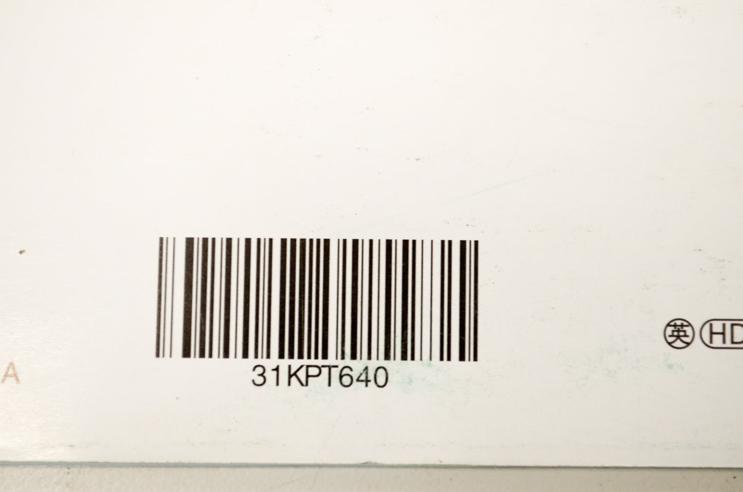New OEM Honda 31KPT640 2007 CRF150F Owner's Manual NOS