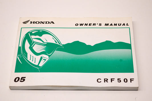 OEM Honda 31GEL650 2005 CRF50F Owner's Manual