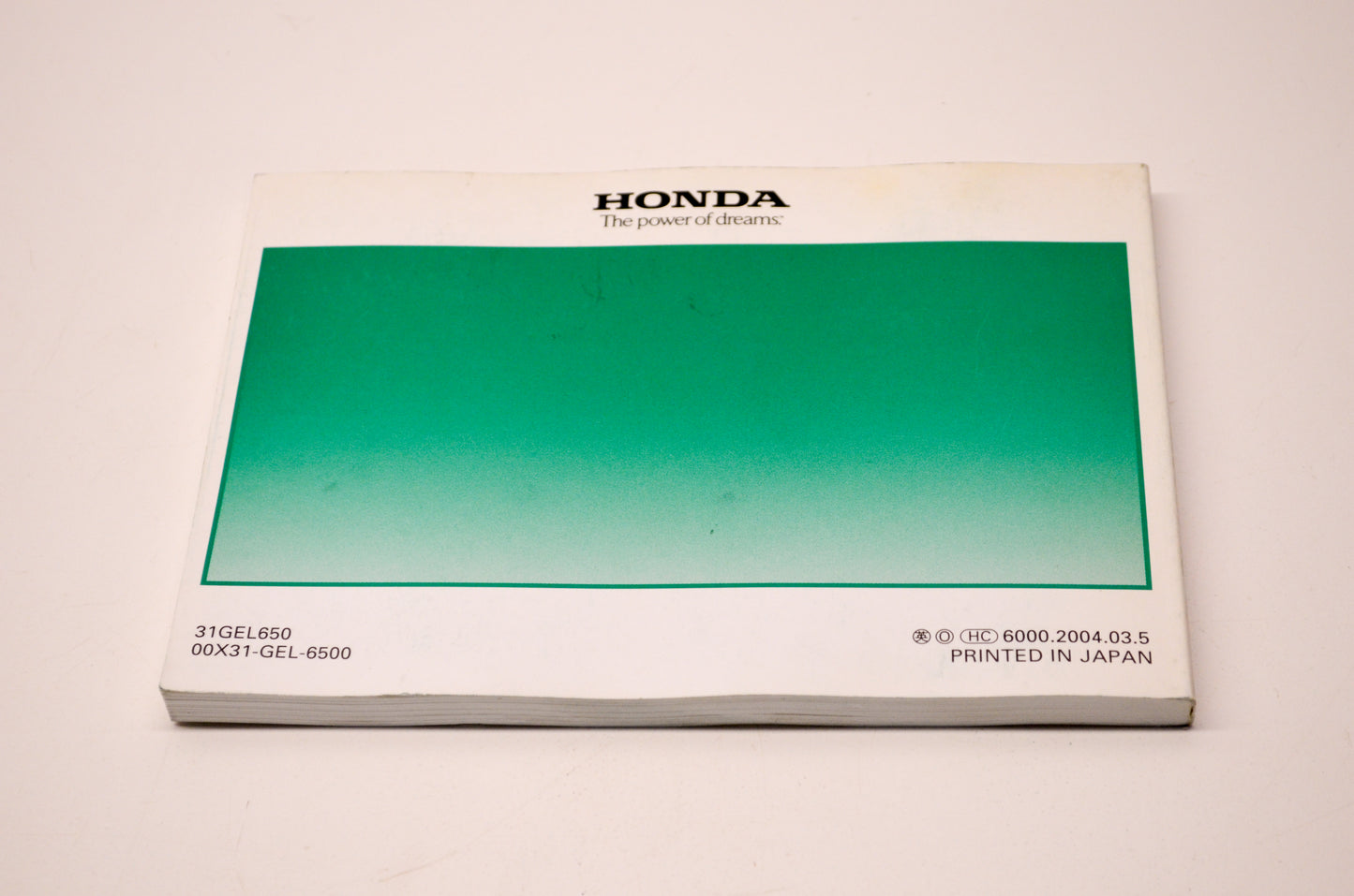 OEM Honda 31GEL650 2005 CRF50F Owner's Manual