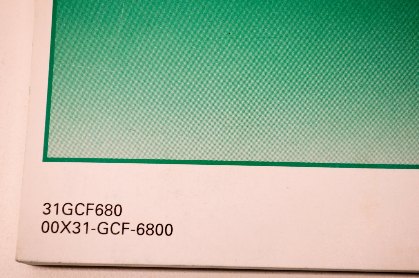New OEM Honda 31GCF680 2005 CRF70F Owner's Manual NOS